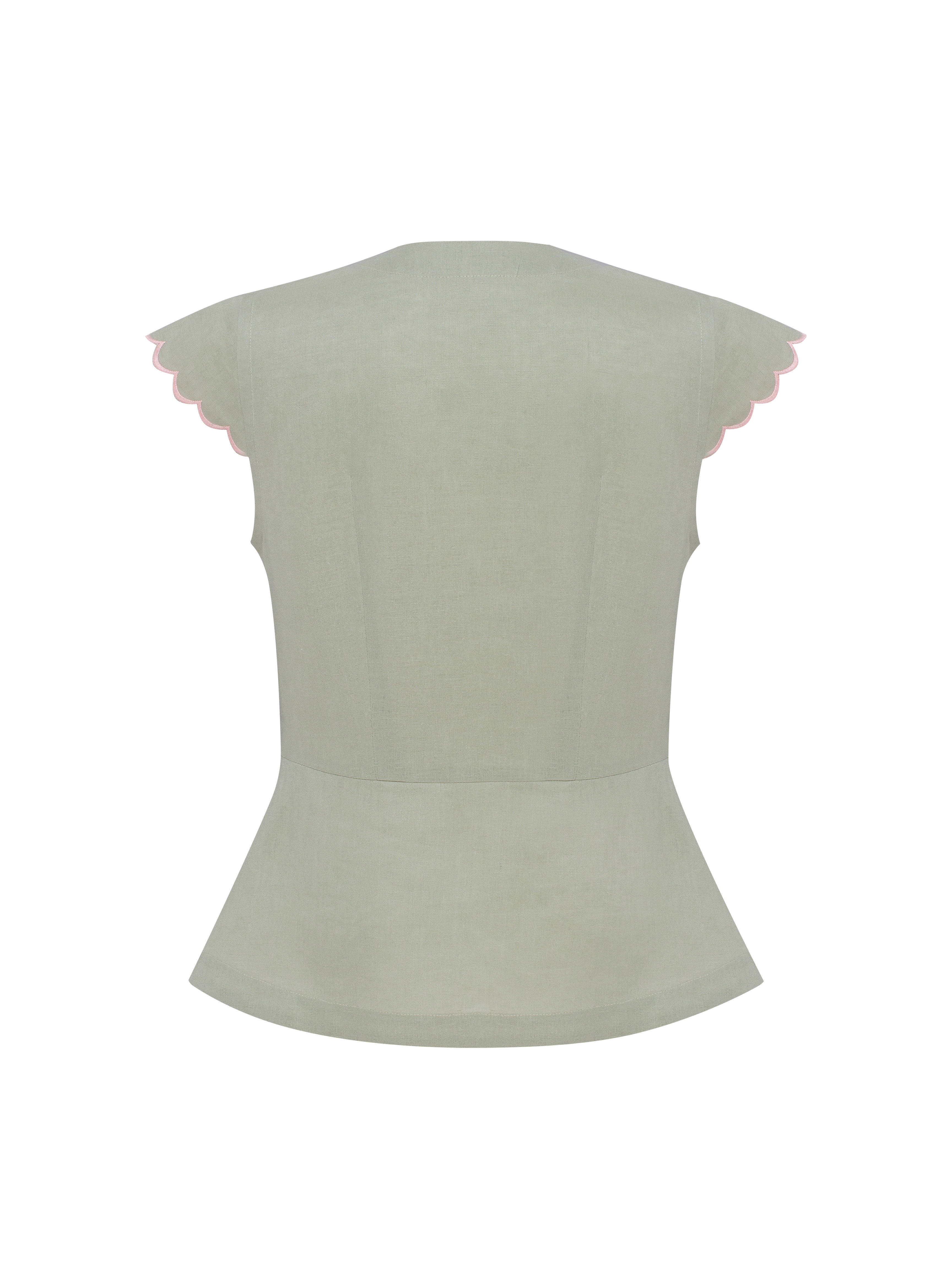 “Yasnytsia” Light Green Top buy
